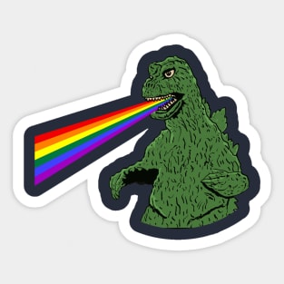 Gayzilla Sticker